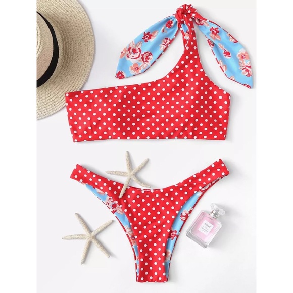 Hanakini Swim Other - NWT• LAST ☝🏼 Retro reversible swim set